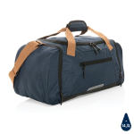 Sac de voyage en polyester recyclé au style urbain Urban Outdoor couleur bleu marine