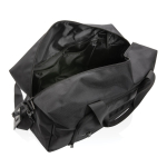Sac de week-end en polyester recyclé Weekend RPET Swiss Peak couleur noir dixième vue