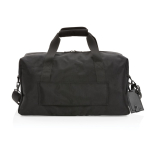Sac de week-end en polyester recyclé Weekend RPET Swiss Peak couleur noir quatrième vue