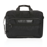 Mallette en polyester recyclé durable pour PC 15,6” RPET Swiss Peak couleur noir deuxième vue