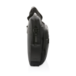 Mallette en polyester recyclé durable pour PC 15,6” RPET Swiss Peak couleur noir troisième vue