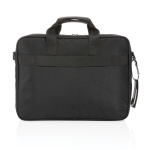 Mallette en polyester recyclé durable pour PC 15,6” RPET Swiss Peak couleur noir quatrième vue