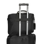 Mallette en polyester recyclé durable pour PC 15,6” RPET Swiss Peak couleur noir sixième vue