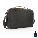 Mallette PC 15,6” personnalisée au design minimaliste éco Exclusive couleur noir