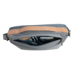 Mallette PC 15,6” personnalisée au design minimaliste éco Exclusive couleur gris foncé septième vue