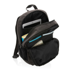 Sac à dos personnalisé avec détail de couleur pour PC de 15´´ Colorzip couleur noir septième vue