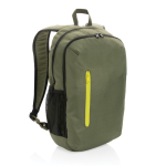 Sac à dos personnalisé avec détail de couleur pour PC de 15´´ Colorzip couleur vert foncé huitième vue