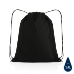 Sac à dos à cordon léger et recyclé avec AWARE™ Urban Recycled Elegant couleur noir
