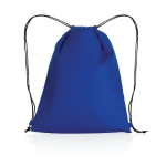 Sac à dos à cordon léger et recyclé avec AWARE™ Urban Recycled Elegant couleur bleu troisième vue