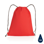Sac à dos à cordon léger et recyclé avec AWARE™ Urban Recycled Elegant couleur rouge