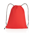 Sac à dos à cordon léger et recyclé avec AWARE™ Urban Recycled Elegant couleur rouge troisième vue