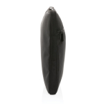Housse pour PC portable en polyester recyclé 15,6” RPET Swiss Peak couleur noir troisième vue