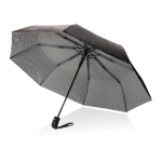 Parapluie pliant en pongé RPET 190T avec deux couleurs Ø97 Bicolor couleur argenté cinquième vue