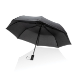 Petit parapluie imprimé pliant coupe-vent en RPET Ø97 Windproof couleur noir septième vue