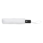 Parapluie RPET avec ouverture et fermeture à bouton Ø94 Press Up&Down couleur blanc cinquième vue