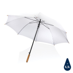 Parapluie en pongé 190T RPET couleur blanc