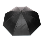 Grand parapluie automatique avec éco-design bicolore Ø120 RPET Bicolor couleur bleu marine deuxième vue