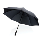Grand parapluie manuel en matériaux recyclés Ø130 couleur noir cinquième vue