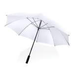 Grand parapluie manuel en matériaux recyclés Ø130 RPET King couleur blanc cinquième vue