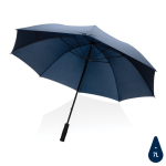 Grand parapluie manuel en matériaux recyclés Ø130 RPET King couleur bleu marine