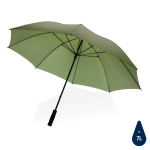 Grand parapluie manuel en matériaux recyclés Ø130 RPET King couleur vert foncé