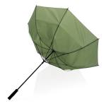 Grand parapluie manuel en matériaux recyclés Ø130 RPET King couleur vert foncé troisième vue