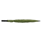 Grand parapluie manuel en matériaux recyclés Ø130 RPET King couleur vert foncé quatrième vue
