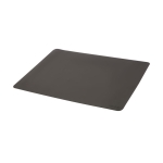 Tapis de souris promotionnel pour bureau en cuir Hybrid couleur gris foncé deuxième vue
