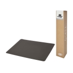 Tapis de souris promotionnel pour bureau en cuir Hybrid couleur gris foncé cinquième vue