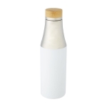 Gourde isotherme au design élégant bicolore 540 ml Thermique Urban couleur blanc troisième vue