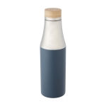 Gourde isotherme au design élégant bicolore 540 ml Thermique Urban couleur bleu pétrole troisième vue