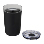 Verre en verre borosilicaté et plastique recyclé 420ml Glass couleur noir deuxième vue