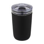 Verre en verre borosilicaté et plastique recyclé 420ml Glass couleur noir cinquième vue