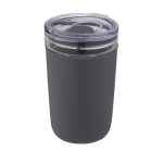 Verre en verre borosilicaté et plastique recyclé 420ml Glass couleur gris foncé