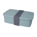 Luch box de 800 ml en plastique recyclé à personnaliser Recycled couleur vert menthe