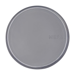 Lunch box personnalisée à compartiment 700 ml MEPAL Ellipse Breakfast couleur argenté troisième vue frontale