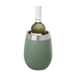 Refroidisseur de vin en acier inoxydable gravé avec votre logo Glamour couleur vert menthe