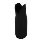 Housse isolante en néoprène extensible pour bouteilles Wine couleur noir deuxième vue