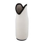 Housse isolante en néoprène extensible pour bouteilles Wine couleur blanc deuxième vue