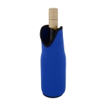 Housse isolante en néoprène extensible pour bouteilles Wine couleur bleu roi