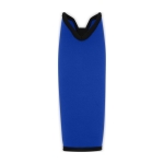 Housse isolante en néoprène extensible pour bouteilles Wine couleur bleu roi deuxième vue frontale