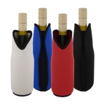 Housse isolante en néoprène extensible pour bouteilles Wine couleur bleu roi deuxième vue en couleurs