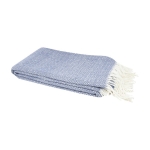 Couverture d'été douce à motifs 170 g/m² Summer couleur bleu roi
