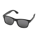 Lunettes de soleil promotionnelles recyclées avec protection UV400 couleur noir