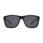 Lunettes de soleil sport polarisées noires Regular Polarized couleur noir deuxième vue frontale