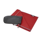 Serviette à séchage rapide 130x80cm recyclée 200 g/m2 Fitness RPET couleur rouge