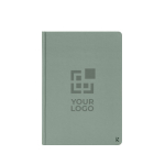 Élégant carnet en papier imperméable A5 pages lignées Stonepaper Hard avec zone d'impression