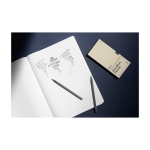 Lot de 5 crayons promotionnels en graphite Infinity couleur gris foncé image nature morte 2
