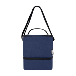 Sac isotherme recyclé personnalisé avec 2 compartiments Go Out deuxième vue frontale