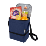 Sac isotherme recyclé personnalisé avec 2 compartiments Go Out deuxième vue